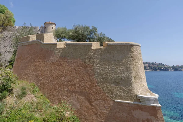 Elme Citadel Villefranche Sur Mer Built 1557 Now Houses Town — Stock Photo, Image