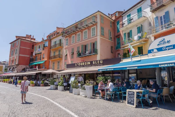 Villefranche Sur Mer France May 2022 Villefranche Old Town Alpes — Stock fotografie