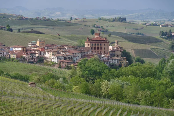 Village Castle Barolo Italy — Stock Photo, Image