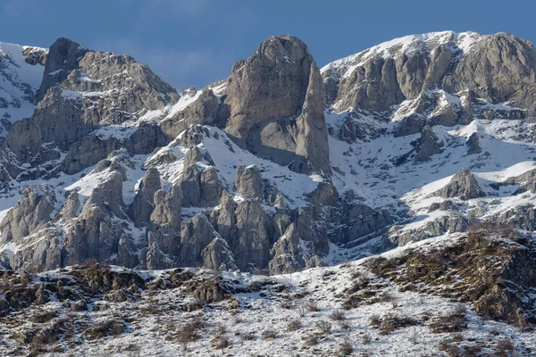 Hiver Dans Les Alpes Ligures Région Piémont Nord Ouest Italie — Photo