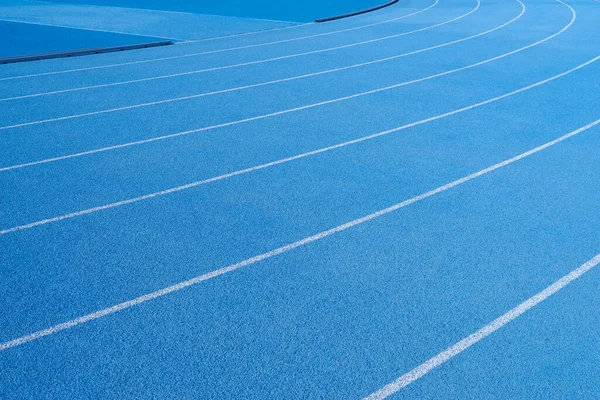 Hoge Hoekweergave Van Lijnen Loopspoor — Stockfoto