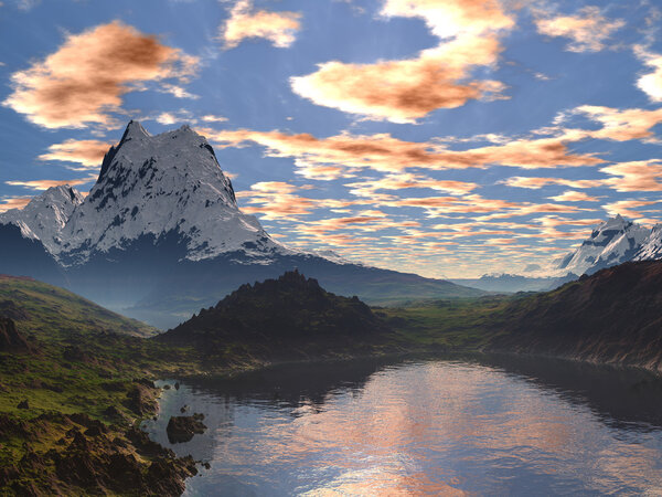 Tranquility Lake from the Shore