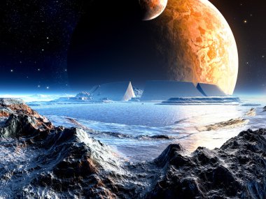 Alien arena iki ay Harabeleri