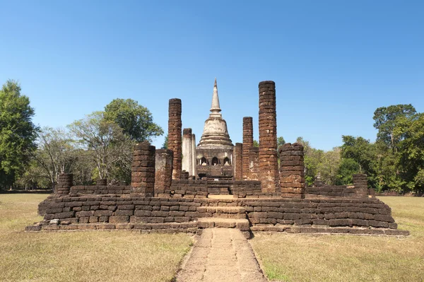 Wat Chang Lom in Sukhothai Historical Park — Stock Photo, Image