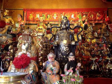 Tapınak kolye dakhmak. Çinli bir tapınak kurmuşsun. ölçülen phananchoeng olduğunu. Ayutthaya, Tayland