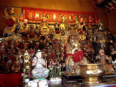 Tapınak kolye dakhmak. Çinli bir tapınak kurmuşsun. ölçülen phananchoeng olduğunu. Ayutthaya, Tayland