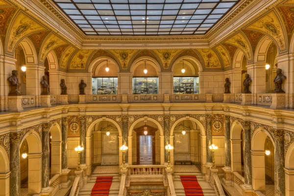 Praha muzeum interiér Stock Obrázky