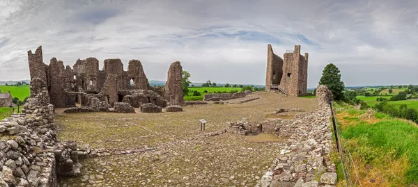 Brough Castle Panorama — Stock Photo, Image