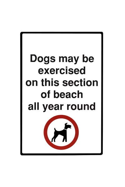 Dog Sign — Stock Photo, Image