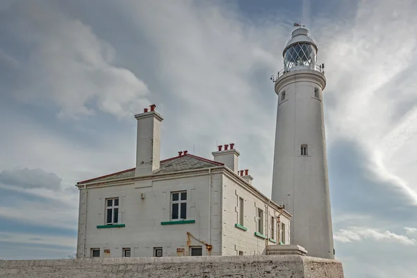 St Mary's Lighthouse — Zdjęcie stockowe