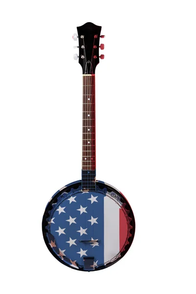 Amerykańskiego banjo — Zdjęcie stockowe