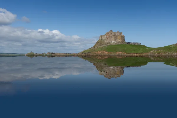 Lindisfarne kasteel — Stockfoto