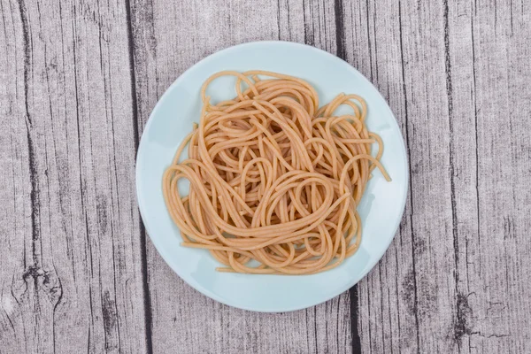 Whole Wheat Spaghetti — Stock Photo, Image