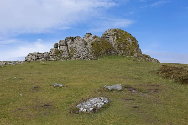 Haytor Rocks Parque Nacional Dartmoor Devon Reino Unido —  Fotos de Stock