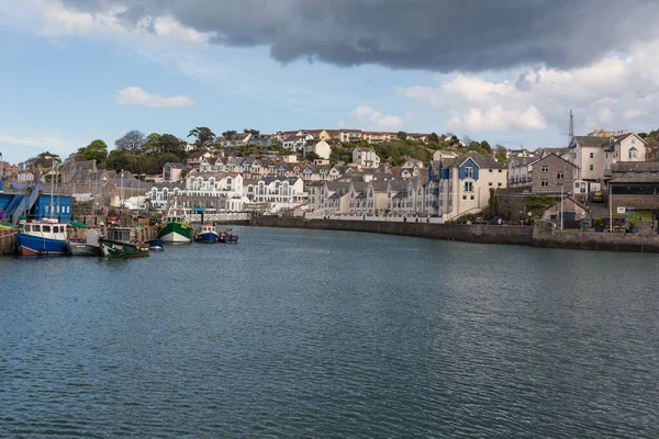 Brixham Harbor Devon Yhdistynyt Kuningaskunta — kuvapankkivalokuva