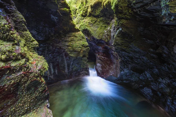 Teufelskessel Der Lydford Gorge Devon Großbritannien — Stockfoto