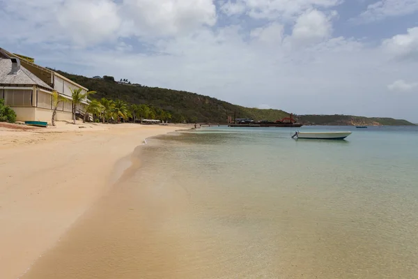 Praia Anguilla Dia Ensolarado — Fotografia de Stock