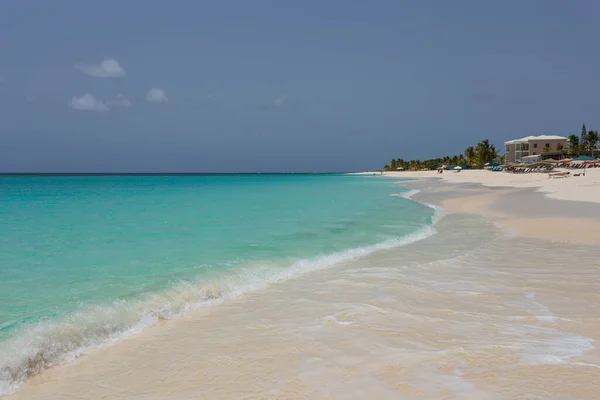 Turqouise Playa Anguila Caribe —  Fotos de Stock