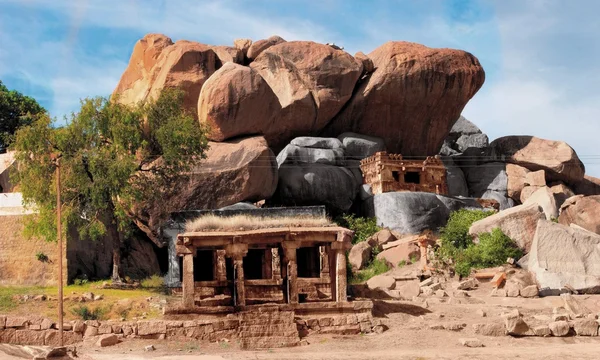 Les ruines de Hampi Images De Stock Libres De Droits