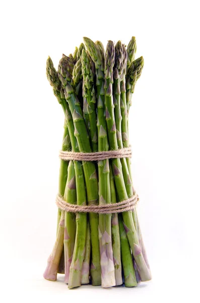 Large sheaf of asparagus — Stock Photo, Image