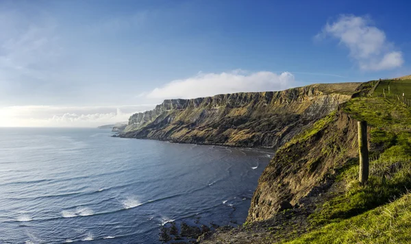 Gad Cliff na Costa Jurássica de Dorset — Fotografia de Stock
