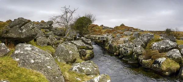 Walla bäcken i dartmoor — Stockfoto