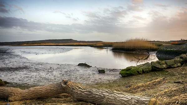 Stanpit Marsh en Christchurch — Foto de Stock