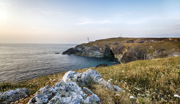 Trevose Head Lighthouse in Cornwall — Stock Photo, Image