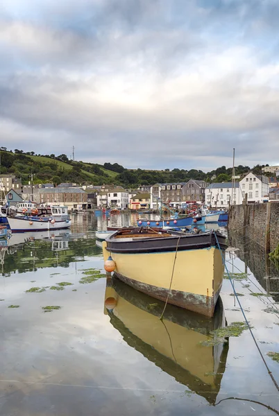 Barcos em Mevagissey — Fotografia de Stock