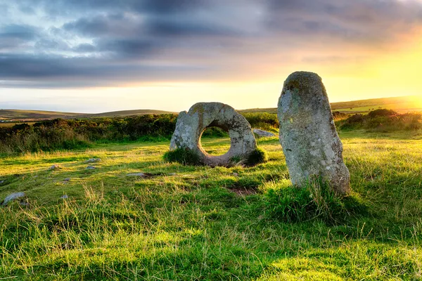 Άνδρες-an-tol στην Κορνουάλη — Φωτογραφία Αρχείου