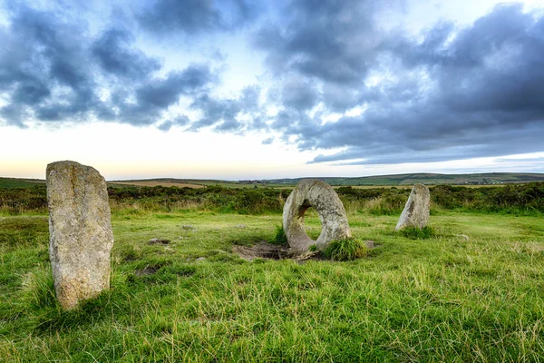 Erkekler bir tol Cornwall — Stok fotoğraf