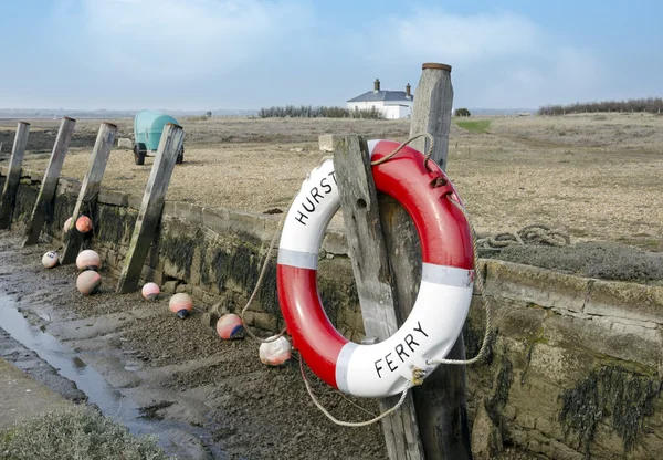 Lifebouy at Hurst — Stock Photo, Image