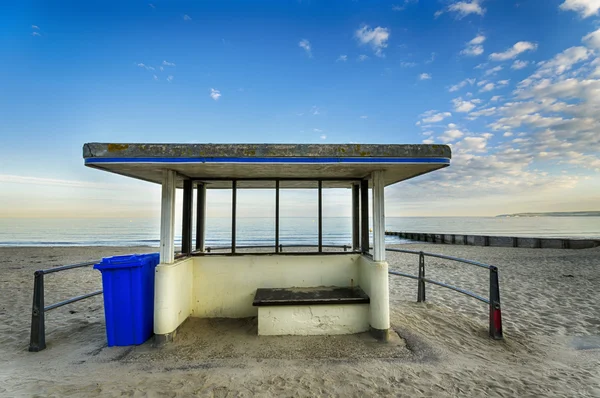Art Deco Seaside Shelter at Bournemouth — Stock Photo, Image