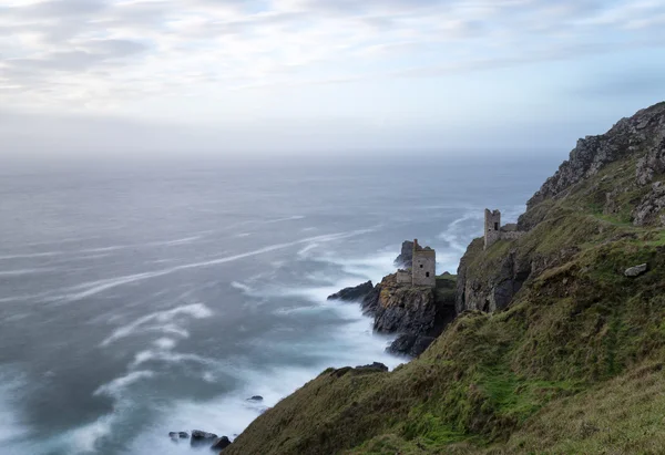 The Crowns Tin Mines at Botallack in Cornwall — Stock Photo, Image