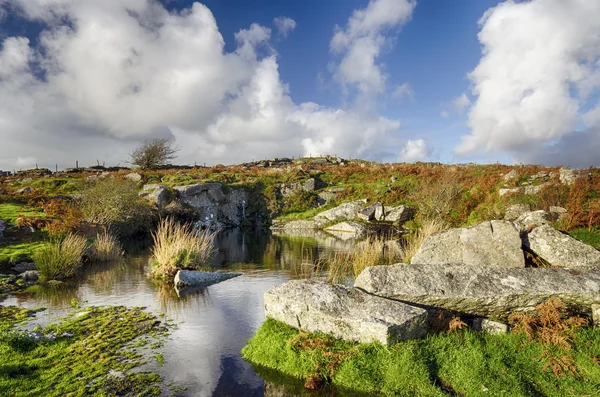 Oude steengroeve werking op bodmin moor — Stockfoto