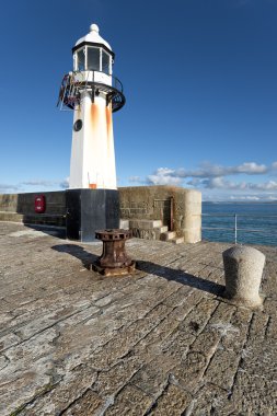 Lighthouse at St Ives clipart