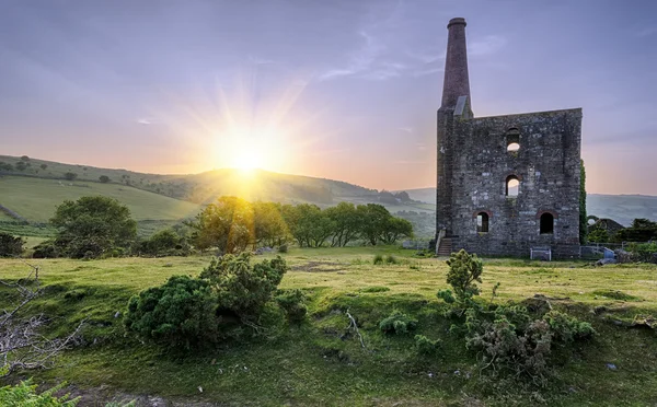 Mina de estaño Cornish — Foto de Stock