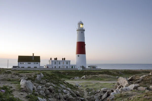 Farol portland bill — Fotografia de Stock