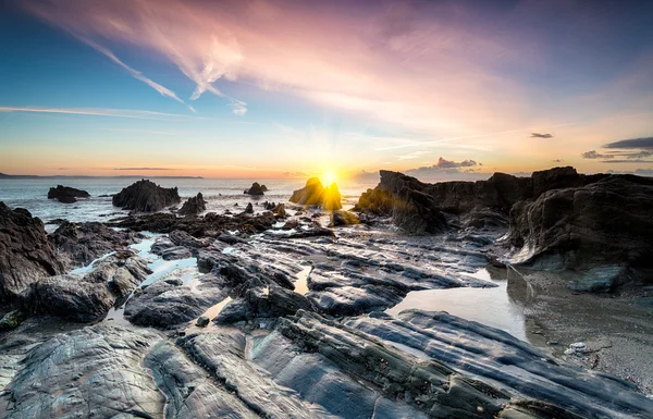 Oceaan zonsopgang — Stockfoto