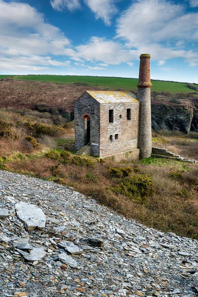 Cornish Engine house — Stockfoto