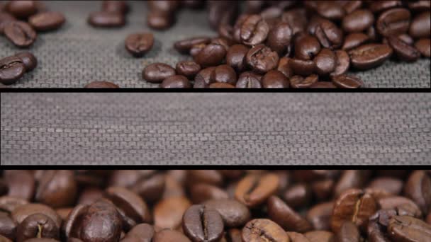 Séquences de grains de café — Video