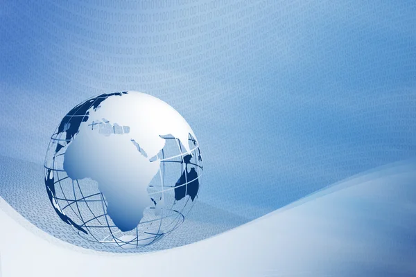 Dünya veri akışı illüstrasyon