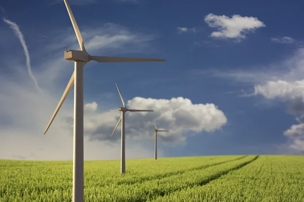 Megújuló szélenergia — Stock Fotó