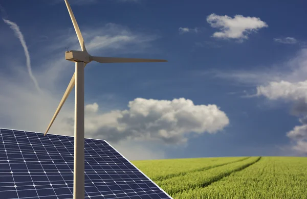 Renewable wind energy — Stock Photo, Image