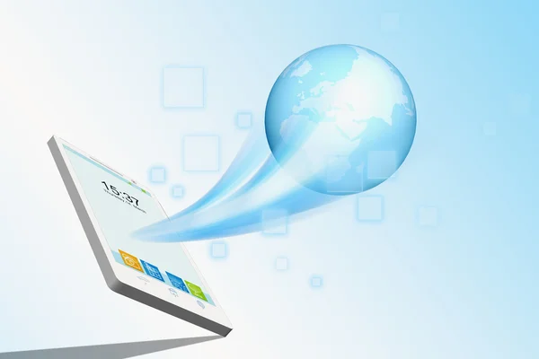 Mobil cihazlar illüstrasyon