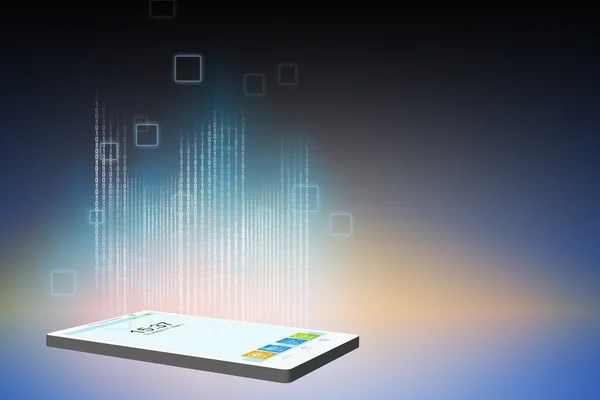 Mobil cihazlar illüstrasyon