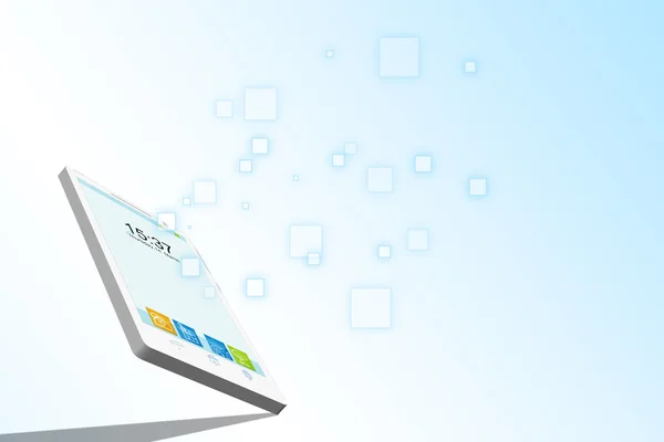 Mobil cihazlar illüstrasyon