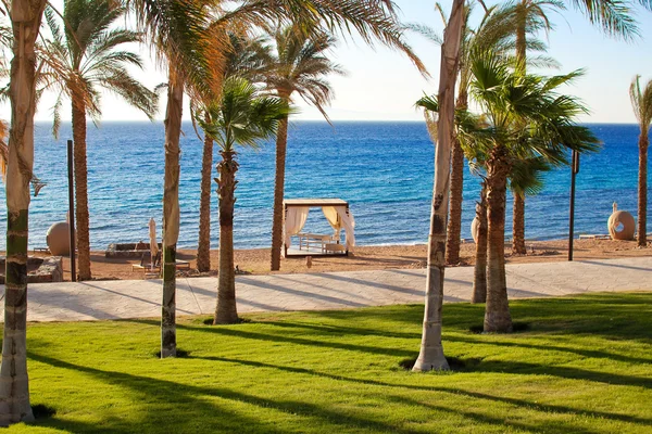 Prachtig uitzicht op zee, dahab, Egypte — Stockfoto