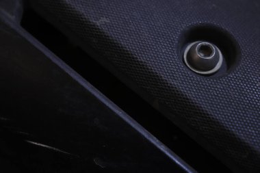 Soyut arkaplan. Demirden cıvatalar