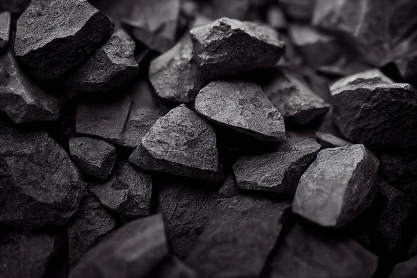 abstract black rocks background illustration art